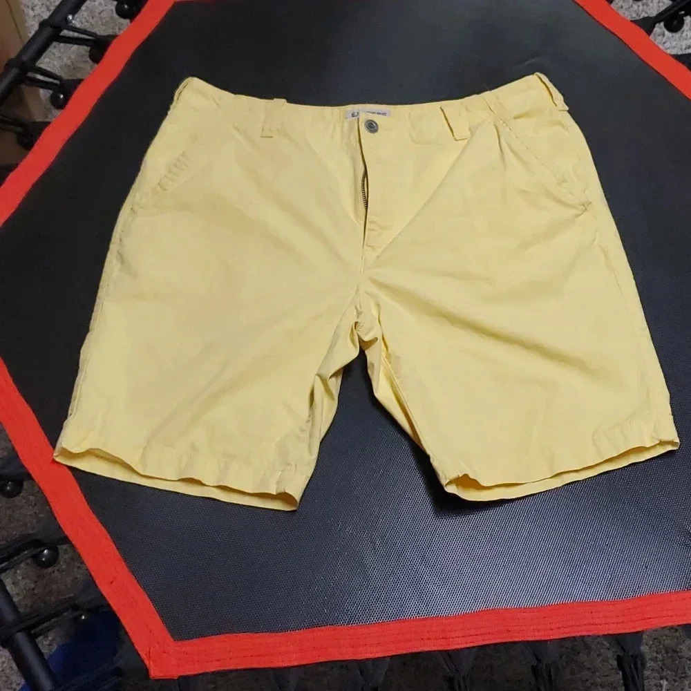 Mens Express Shorts Yellow Size 36 box #2